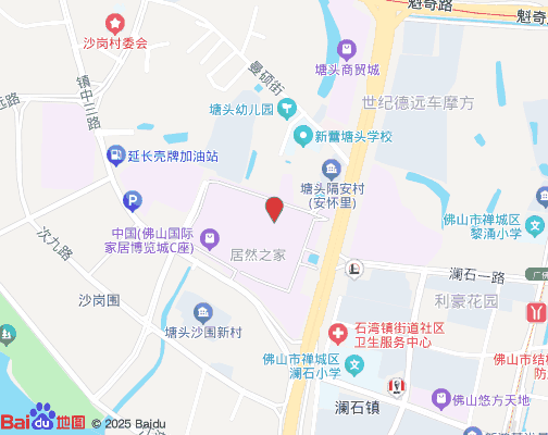 佛山体验店地图